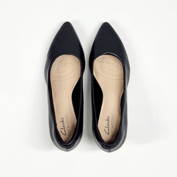 NEW- CLARKS linvale jerica pump shoes Sz 6 - Picture 5 of 9